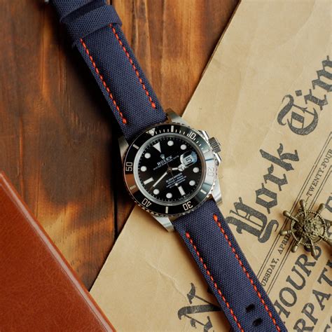 rolex canvas strap.